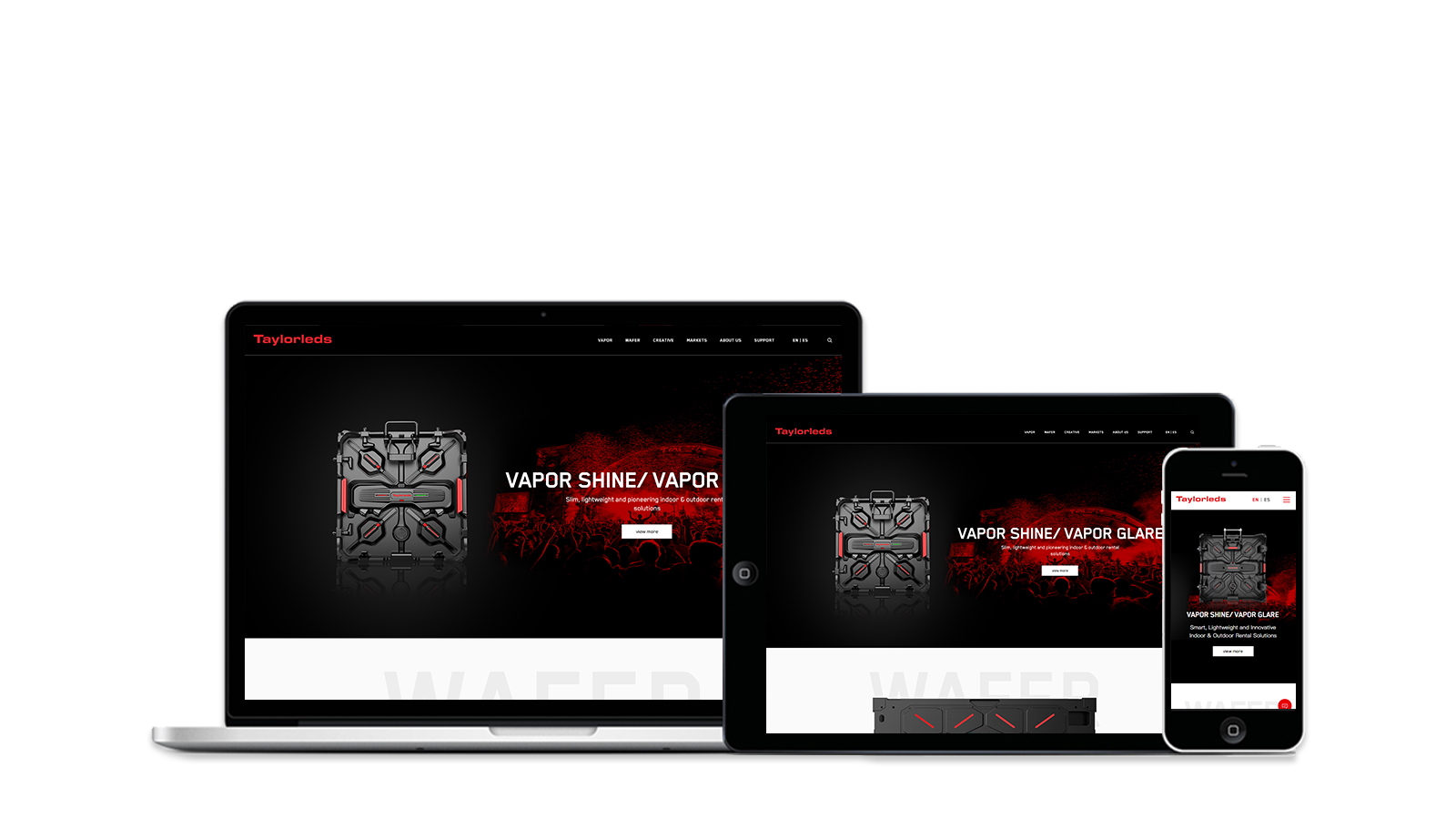 泰乐视技术公司网站网站0-素马设计作品